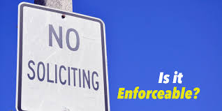 If you are able to pay something we'd greatly appreciate it. No Soliciting Signs In An Hoa