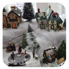 Budget Christmas Village Diy Diy Christmas Village Diy Christmas Village Displays Christmas Village Display