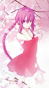 Tons of awesome pink aesthetic 4k wallpapers to download for free. Ar80 Pink Girl Anime Art Illustration Flower Blossom Wallpaper