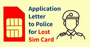 Maybe you would like to learn more about one of these? Application Letter For Lost Sim Card To Police Station