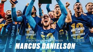 På lördag kommer marcus danielson att vara på plats på tele2 arena i samband med den avgörande cupmatchen mot mjällby 14:30. Djurgardens If Marcus Danielson Lamnar Djurgarden Vi Facebook