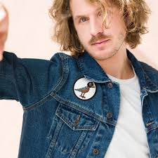 3" Cartoon American Robin Embroidered Iron