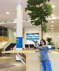 Atlas copco has 38,774 employees across 74 locations and kr103.76 b in annual revenue in fy 2019. Atlas Copco Burofotos Glassdoor