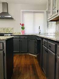 Wet sanding knocks down that rough texture while simultaneously smoothing out that grainy texture that. Paint Your Kitchen Cabinets Without Sanding And Priming Diy Colorful Designer Kitchen Cabinets Budget Friendly Kitchen Remodel Brown Kitchen Cabinets