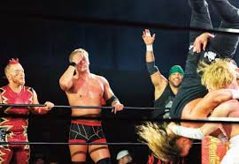 New Japan Pro-Wrestling And HOG Feature Iconic Pro Wrestlers