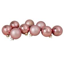 Check spelling or type a new query. Northlight 9ct Shiny And Matte Pink And Gold Glass Ball Christmas Ornaments 2 5 65mm Target