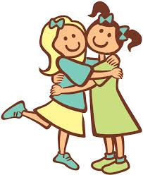 E Friendship The End Friend Cartoon Hug Cartoon Friends Hugging