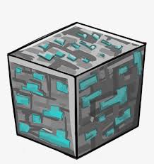 Each pixel is a 1/16 square. Minecraft Diamond Png Block Block Minecraft Png 1600x1600 Png Download Pngkit