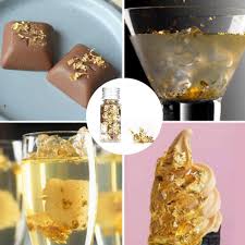 In einem solchen fall sollten betroffene rasch einen arzt aufsuchen. Borlai 2 Stuck Diy Flocken Goldfolie Papier Nagel Korper Dekor Flocken Fur Kuchen Kaffee Pralinen Handwerk Blattgold Kuche Haushalt Wohnen Pacificdermatologycenter Com