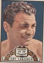 1951 Topps RINGSIDE BOXER # 71 Tony Perrone good cond Boxing SHIPPING IS  FREE