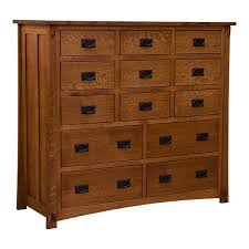 13 Drawers Amish Craftsman Dresser Craftsman Dressers Rustic Wood Furniture Barn Furniture