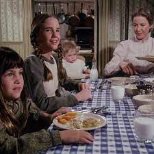 Little - The most famous Laura Ingalls Wilder Thanksgiving story is the  argument between Laura and Mary about the seasoning of the dressing. After  Pa leaves to hunt a goose, Laura delights