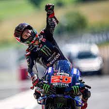 Fabio quartararo, a la cabeza de la clasificación, será primero hoy en motogp. Fabio Quartararo Fabioq20 Twitter