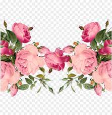 8 png floral corners with white pink red roses and. Flowers Borders Clipart April Transparent Pink Floral Border Png Image With Transparent Background Toppng
