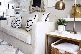 Ikea offers everything from living room furniture to mattresses and bedroom furniture so that you can design your life at home. Ikea Karlstad Sofa Cover In Linen Long Skirt Slipcovers Transitional Living Room Melbourne By Comfort Works Custom Slipcovers Houzz