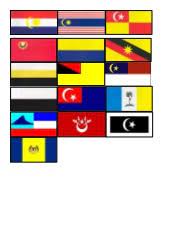 Layan jom asal usul nama nama negeri di malaysia. Bendera Negeri Negeri Di Malaysia