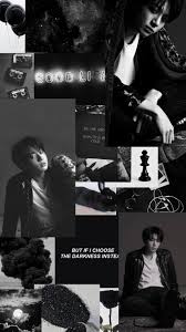 Find sad aesthetic wallpapers hd for desktop computer. Jungkook Black Aesthetic Wallpaper Jungkook Wallpaper Lockscreen Aesthetic Black Bts Gambar Artis Gambar Pacar