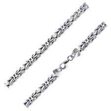 Damit kreieren sie wunderschöne armbänder wir haben auch hübsche kurze sterlingsilber verlängerungsketten in unserer kollektion. Materia Sterling Silber Konigskette Fur Herren 3mm Vierkant Materia Schmuck