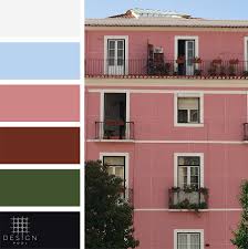 Lisbon Portugal Color Palette Pool Colors Color Palette Pastel Interior