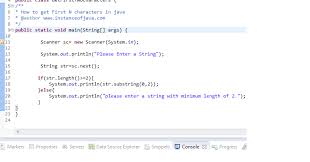 The following regular expression allows you to find the title word, in case it starts in a new line, potentially with leading spaces. How To Get First Two Characters Of A String In Java Instanceofjava