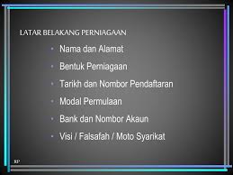 Latar belakang syarikatlatar belakang syarikat. Ppt Rancangan Perniagaan Rp Powerpoint Presentation Free Download Id 4388593