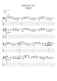 Fade Into You Tab & Chords - Mazzy Star | PaidTabs.com