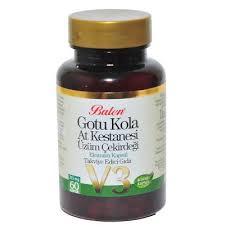 Balen Gotu Kola At Kestanesi Uzum Cekirdegi Ekstrati V3 60 Kapsul Indirimli Uzum Kapsul Gida