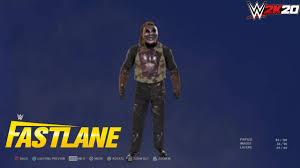 A series of images were posted one of which was the shot of seth rollins hitting the stomp on bray wyatt's alter ego gimmick, the fiend. Wwe 2k20 The Fiend Bray Wyatt Fastlane 2021 Attire Youtube