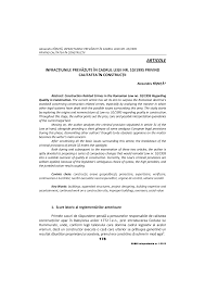 10/1995 privind calitatea în construcţii, publicată în monitorul oficial al româniei, partea i, nr. 2