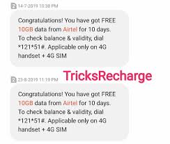 Now open that chip's pack, you will get 12 digit airtel promo code, note down it somewhere and now download/install airtel thanks app in . Best Tricks Airtel Free Data Offer 10gb 3g 4g Balance