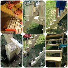 Nearly Handmade Building Stairs For The Club House Building Stairs Club House Diy Stairs