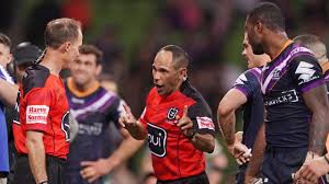 Run metres, fantasy points scoring. Nrl Finals 2019 Graham Annesley Touch Judge Storm Vs Raiders Michael Wise Ashley Klein