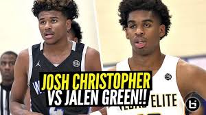 Jalen green could have walked onto any campus in america and been the biggest star in college basketball next. Josh Christopher Vs Jalen Green Cali Guards Face Off At Nike Peach Jam Air Tv