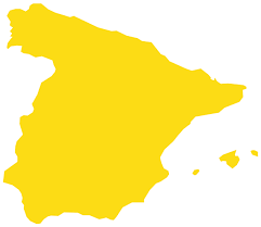 The country is considered to be the second largest country in west of europe and it has an area of 504,030 square kilometers. Geo Map Europe Spain Political Map Of Europe Geo Map Europe Czech Republic Political Map Of Spain