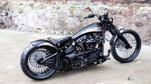 Harley Davidson Softail Bobber Breakout Sinner By Nine Hills Video Softail Bobber Custom Choppers Softail