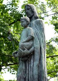 Joseph statue an effective way to sell your house? Notre Dame University Notre Dame Saint Joseph Statue