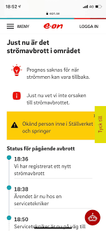Se alla pågående strömavbrott här! Goingepodden Tyvarr Har Vi Stromavbrott Detta Medfor Facebook