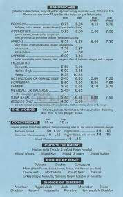 Menu Of Bay Cities In Santa Monica Ca 90401