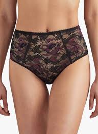 Patron couture numérique pour femme. Culotte Taille Haute En Dentelle Leta Aubade Femme Place Des Tendances