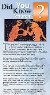 Meaning Of Church Bible Facts Bible Knowledge Bible Truth