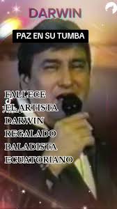 Fallece el Artista Darwin Regalado: Homenaje Musical