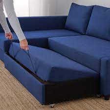 Neben den ikea schlafsofa neulingen gibt es aber auch klassische bestseller im sortiment. Friheten Eckbettsofa Mit Bettkasten Skiftebo Blau Ikea Schweiz