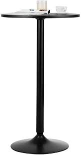 Amazon Com Giantex Pub And Bar Table 24 Inch 40 Inch Height Modern Style Round Top Standing Circular Cocktail Table In 2020 Indoor Bistro Table Bistro Table Bar Table