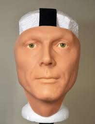 Adam West Display Face With or Without Eyes