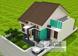Desain rumah minimalis untuk perumahan type 45. Rumah Minimalis Tampak Depan Samping Belakang Huniankini