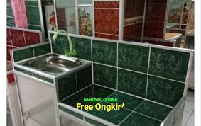 Tetesan air dari rak langsung menetes ke wastafel, tidak akan membasahi meja, menjadikannya lebih nyaman digunakan 3. 16 Rak Piring Wastafel Aluminium Top