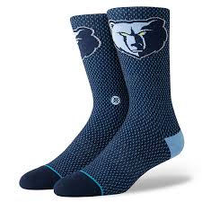 ******note:there is no option for size choice ,please input your size in the notebox after you clicked. Men S Stance Memphis Grizzlies Jersey Socks