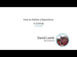 Before moving to a guide on how to delete github repository, here's a summary of the steps we're going to follow How To Delete A Repository In Github Youtube