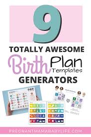 Visual Birth Plan Template Free Editable 9 Birth Plan Templates And Generators This Is Game Changing Birth Plan Template Birth Plan Natural Child Birth