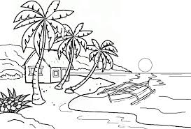 11 sketsa gambar hutan sederhana. 17 Gambar Mewarnai Pemandangan Rumah Png Di 2021 Sketsa Alam Yang Indah Pemandangan